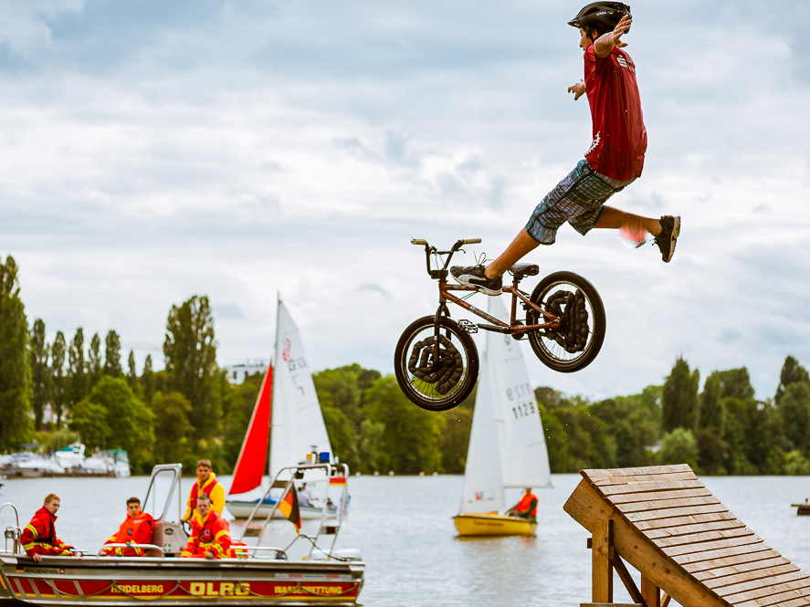 Neckarjump Heidelberg Sport-Fotografie